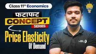 Price Elasticity of Demand - Class 11 Economics 💡| Fatafat Concept