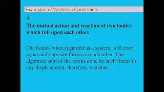 #MTH304 Lecture 41 Part 4 || Workless Constraints  || Virtual University