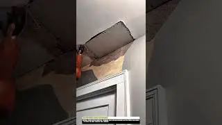 Drywall Ceiling Repair Worktool for Faster Plaster Replacement