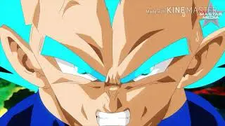 /Vegeta turns into a |Super Saians | #in the face of the destruction#
