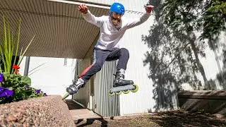 The Best Stress Relief, Rollerblading!