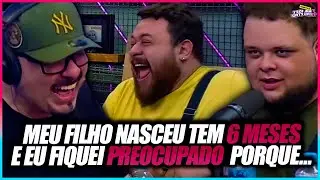 CONVIDADO FALA SOBRE SER PAI E GERAL CHORA DE RIR