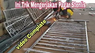 Tutorial ‼️ Cara buat Pagar dari Stenliss