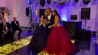 Valsa das gêmeas com o pai - 15 anos!
