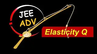 Elasticity problem for JEE Advanced on stress- strain curve | Mechanical Properties of solids