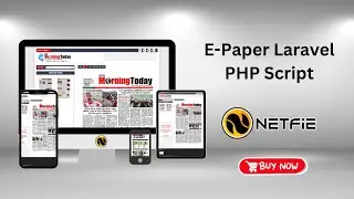 E-Paper  Laravel PHP Script Demo (Price : 6700)