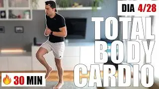 Día 4/28 | 🔥 HIIT Cardio Full Body | 30 Ejercicios Sin Repetir · Quema Calorías en Casa