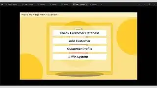 MESS MANAGEMENT SYSTEM UI & UX DESIGN PROTOTYPE USING FIGMA #figma