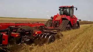 Ripping wheat stubble