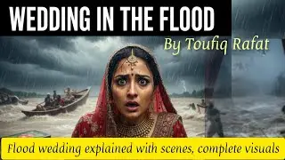 Flood Wedding by Toufiq Rafat |Complete visual explanation & summary#lite #story  #ytvideo#ytviral 