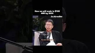 @airwallex The plan to scale from $1B to $10B ARR in five years. Growing at 90% YoY, the company