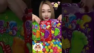 Sweet Candy Snacks p136 # mukbang # candy 