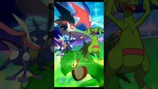 Grass type vs water type#foryou #pokemon #viral #pikachu