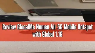 Review GlocalMe Numen Air 5G Mobile Hotspot with Global 1.1GB Data, Portable WiFi Hotspot for Travel
