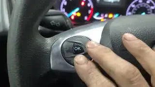 Сброс индикатора замены масла в фургоне Ford Connect Transit 2020 года