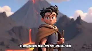 Zichen dengan kekuatan api melawan seekor naga 🔥