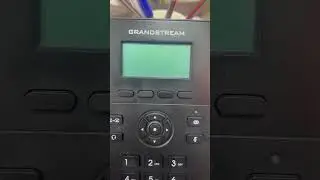 How to reset Grandstream IP Telephone