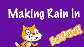 Simple Rain Effect In Scratch