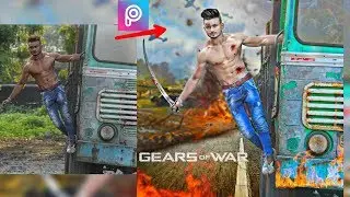 Picsart Action Movie Poster Design Tutorial | PicsArt Editing