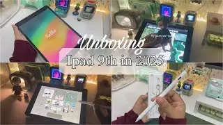Unboxing the iPad 9th Gen in 2025 | Zoro Themed Widgets! 💻⚔️