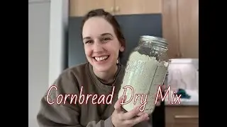 Homemade Cornbread Dry Mix | Baking Recipe