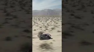 Helicopter can&rsquo;t keep up with trophy truck 🙊 #racing #offroad #baja1000 #trophytruck #ampudia