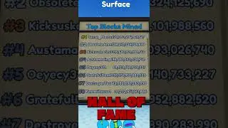 HALL OF FAME in Mining Simulator 2! 🎉 #ms2 #roblox