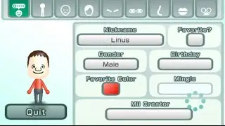 How to make a Linus Van Pelt mii