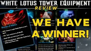 We Got an Amazing Gear!| White Lotus Tower Gears Review! | MK Mobile