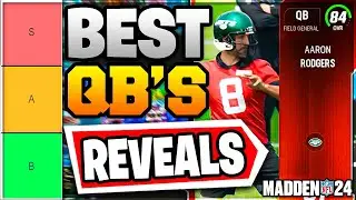 Ranking THE BEST QUARTERBACKS in Madden 24 Ultimate Team