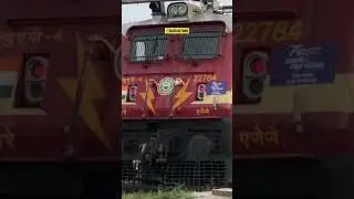 Meet & Greet AJJ WAP4 Meets ERODE WAP7 @MSRAILFANS #msrailfans #indianrailways #locopilot #train