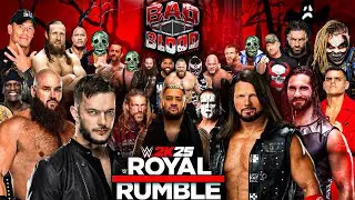 WWE 2K25: Bad Blood Royal Rumble: Who Gets REVENGE?