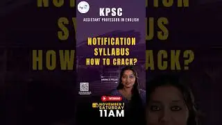 KPSC English Assistant Professor 2026 🔥 | Free Webinar on Syllabus & Strategy | pulpit learnings