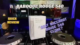 BAROQUE ROUGE 540 REVIEW! CLOSEST TO BACCARAT ROUGE 540?