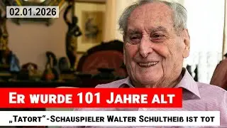 Schauspieler Walter Schultheiß mit 101 Jahren gestorben