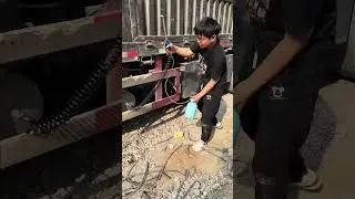 Universal water and air dust blowing gun for trucks#Truck driver Truck driver#truck supplies