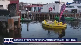 Chaos on Lake Union hot tub boat ends in finger pointing | FOX 13 Seattle