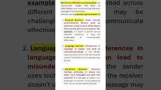 Barriers to effective communication( part-1)