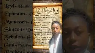 Why the 12 Tribe of Israel chart is FALSE? #12tribesofisrael #abbabivens