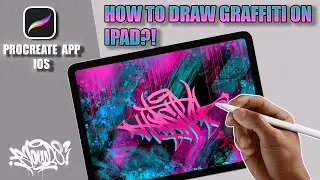 HOW TO DRAW GRAFFITI ON IPAD ! - draw in procreate