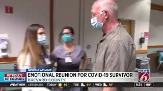 WKMG News 6 &ndash; Emotional Reunion for COVID-19 Survivor