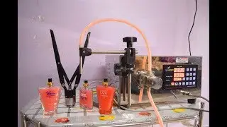 table top perfume filler with manual  perfume crimper