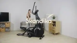 Skandika Carbon P23 Crosstrainer | Klappbarer Crosstrainer f&uuml;r das effektive Training zu Hause