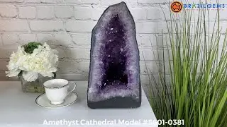 Amethyst Cathedral Model # 5601-0381 by BrazilGems.com 🏷 FOR SALE