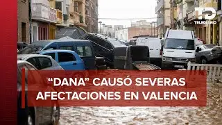 Lluvias torrenciales causan inundaciones en España; reportan 100 muertos en Valencia