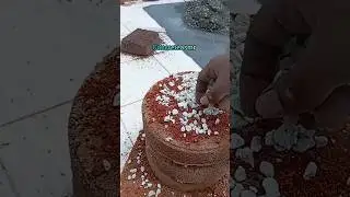 how to make sand Cake ASMR #asmr #satisfying
