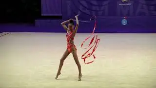BADYKEEVA Asema (KGZ) - 2023 Rhythmic Junior Worlds Qualifications RI Individual