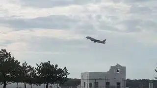 10-15-25 ALLEGIANT air lands from Phoenix Mesa and American Airlines take off to Chicago O&rsquo;hare
