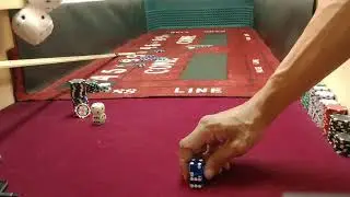 CRAPS Strategy Dice Control Throw | STAGGERED Stack Grip