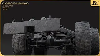 Apocalypse Truck - GrandPa V1:Chassis Suspension System Rigging Demo